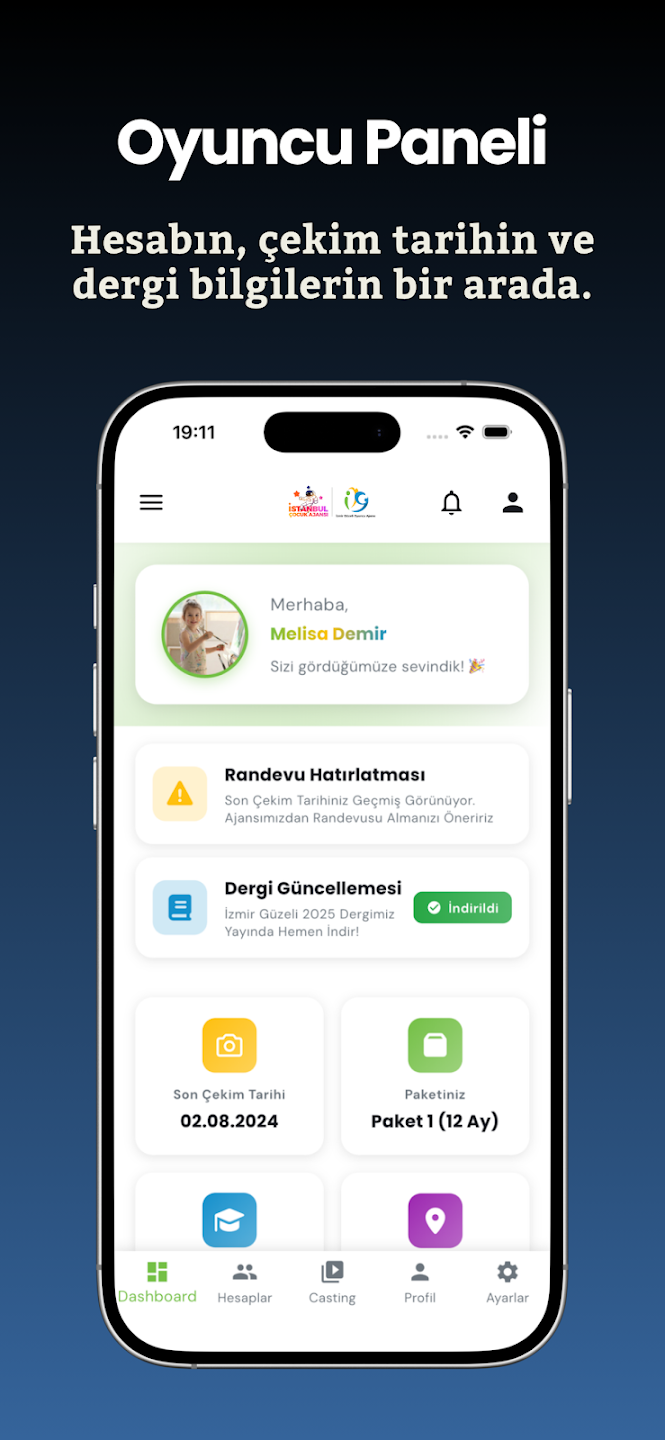 İstanbul Çocuk Ajansı uygulama ekranı 5