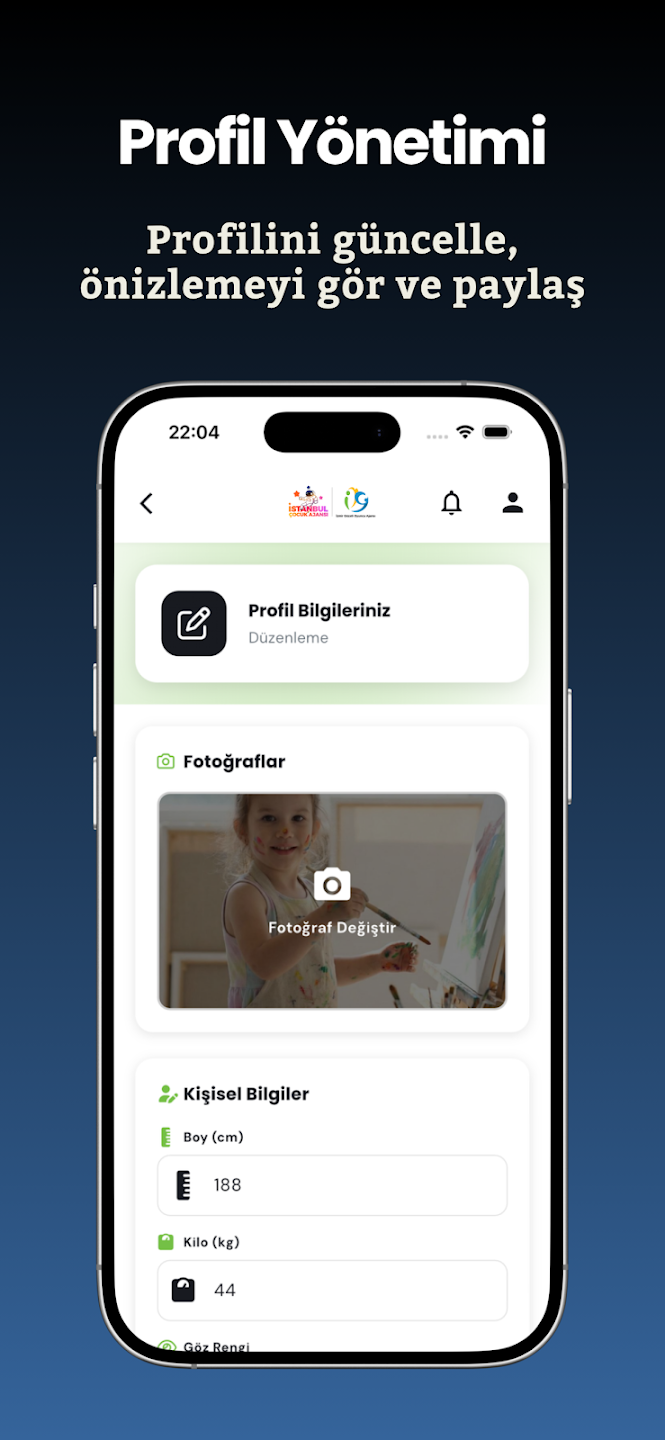 İstanbul Çocuk Ajansı uygulama ekranı 6